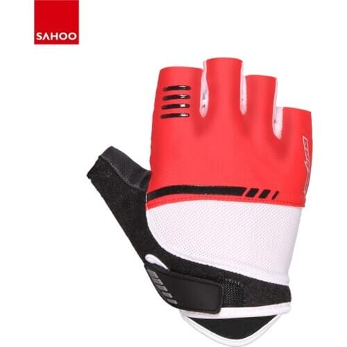 Sahoo 411429 Summer Mountain Road Breathable Non-slip Half Finger Cycling Bike Bicycle Gloves Mittens EVA Padded For Gym Fitness