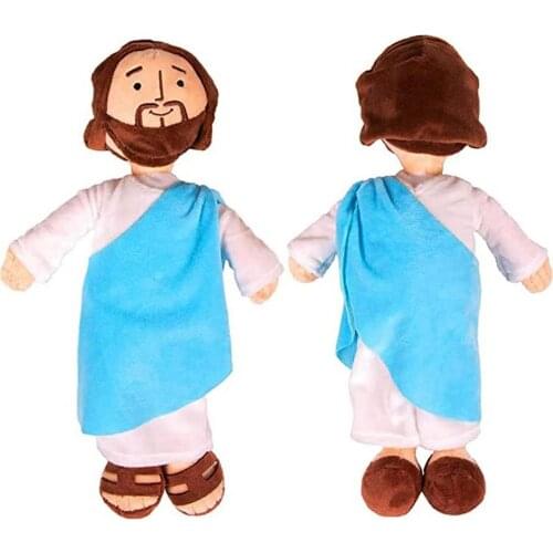 My Friend Jesus Plush Toy Soft Stuffed Plushie Doll Christian Toys Christ Religious Decoration Kids Birthday Gift 32CM