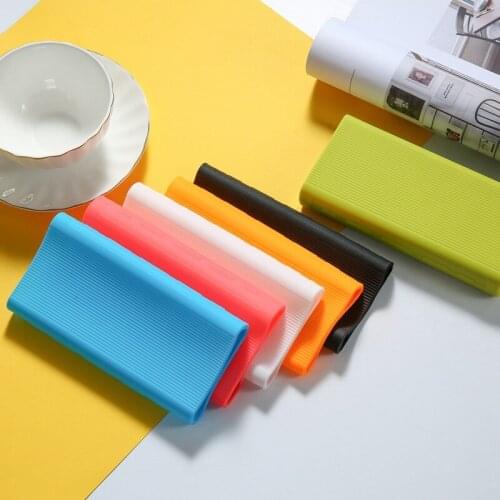 Soft Silicone Power bank Case Cover for Xiaomi Power Bank 3 30000 MAh Rubber Skin Shell Sleeve Protector Cover PB3018ZM Case