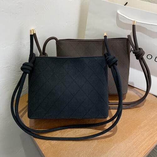 Solid PU Satchel Youth Ladies Simple Versatile Bag Causal Messenger Handbag Street Big Capcity Trunks Shoulder Bag