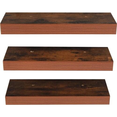 Vintage Floating Industrial Display Shelves Ledge Bookshelf Wall Mount Storage Home Décor Vintage Floating shelf