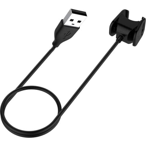 For Fit bit Charge 4 Charger USB Charging Cable Cord Clip Replacement 55CM/100CM Charger Cradle Dock For Fit bit Charge3 Parts
