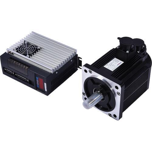 130ST-M07725) Servo Motor 2KW 7.7N.M 2500rpm 130ST Single-phase AC Servo Motor+Matched Servo Driver With CE Certification