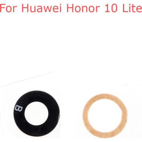2pcs/lot For Huawei Honor 10 Lite Rear Back Camera Lens Cover With Adhesive Sticker Glue