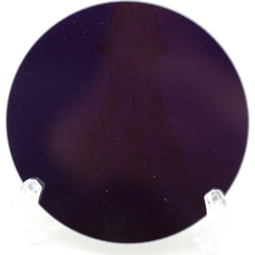 62mm round piece 365nm uv pass filter glass ZWB2