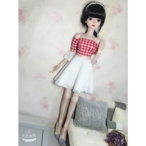 1/3 BJD Doll Accessories Outfits Kurhn Dolls For Girls Fashion Clothes For 60CM Dolls Girls DIY Dress UP Toys Accessories