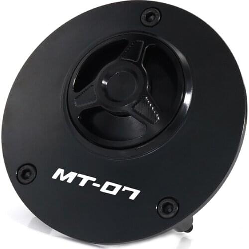 Motocycle accessories Fuel Tank Cap Gas Oil Tank Cover CNC Aluminum For Yamaha MT-07 2015 2016 2017 2018 2019 2020