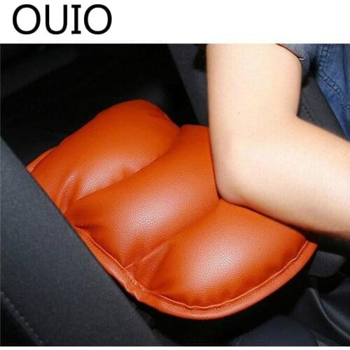 Auto Center Armrest Console Box Pad Mat Seat Cover For Abarth Fiat 500 Nissan Qashqai J11 J10 Juke X trail T32 T31 Note Tiida