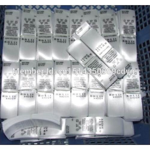 Free shipping customized clothing silk care labels/garment printed labels/windbreak overcoat dress labels/washing labels/logo