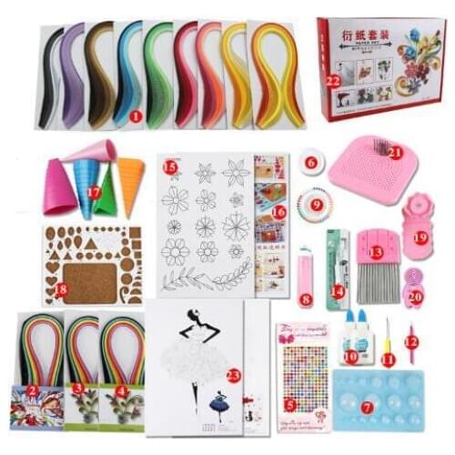 Gagqeuywe Diy paper quilling set for begginner dropshipping