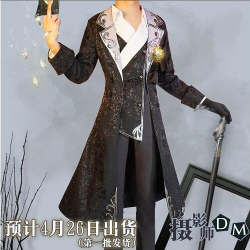 Anime Identity V Joseph Desaulniers DM Cameraman Game Suit Party Uniform Cosplay Costume Men Halloween Free Shipping 2021 New