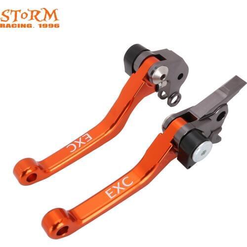 Motorcycle Brake Clutch Lever Set Motorbike With "EXC" LOGO For KTM SX125 EXC200 250 300 450 525 SXS XC-W SX-F EXC-G MXC-G 540