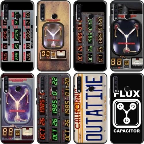 Back to the Future Flux Capacitor Soft For Huawei Honor 20 8 9 10 10X Lite 10i 7C 4C 6C 7A Pro 8A 9A 8S 9S 7X 9X 8X Case