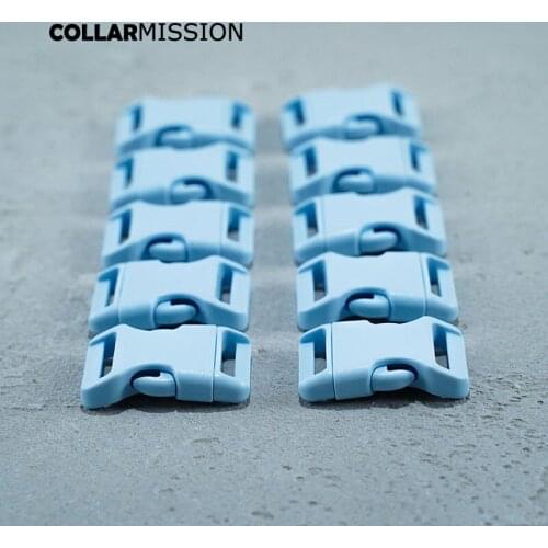 Retailing plastic release buckles for backpack strap bag belt pet collar DIY accessory 20mm light blue CK20SJ07