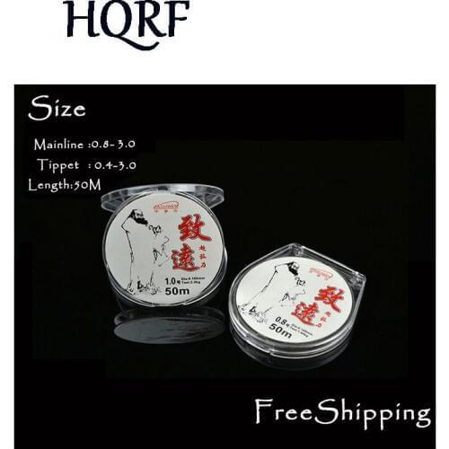 50M Super Strong Fishing Mainline Japaness Import Fishing Line Tippet Free Shipping