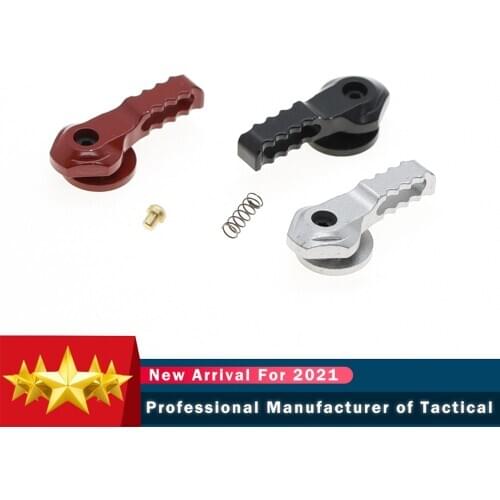 Enhanced Aluminium CNC Machined Selector Switch Lever Set for Airsoft Gel Blaster BD556 M4 M16 Paintball Professional Parts