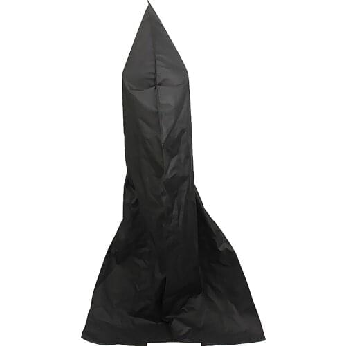 Garden Parasol Cover Waterproof Protector Umbrella Patio Cover Black 280cm