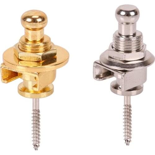 1 PCS Guitar Strap Lock Straplock Button Guitar Buckle Skidproof For Acoustic Electric Bass Strap