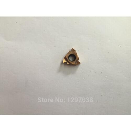 10pcs Tungsten Carbide Internal screw thread 16IRAG60-RS400 inserts,apply to Cutting Stainless steel material