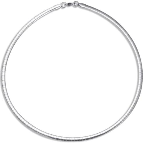 10pcs/Lot Stainless Steel Chunky Collar Choker Necklace For Women Snake Chain Lady Fashion Jewelry 3 Colors Wholesale