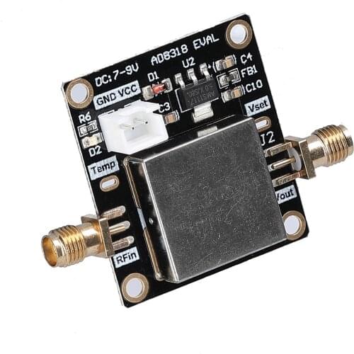 AD8318 Module Power Meter Logarithmic Detector 1M-8GHz 70dB Dynamics ALC AGC Controlling