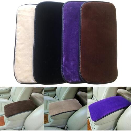 1Pc Car Armrest Box Pad Cover Center Console Box Armrest Pad Cushion Cover Durable Wear Mat For Car Auto SUV