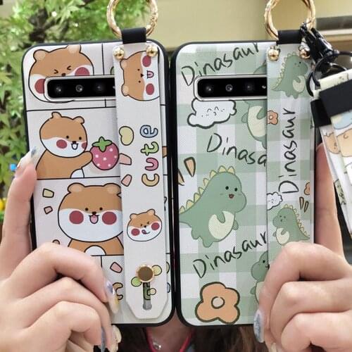 Black Case Back Cover Phone Case For Samsung Galaxy S10 5G/SM-G977N Durable Luxury New Arrival