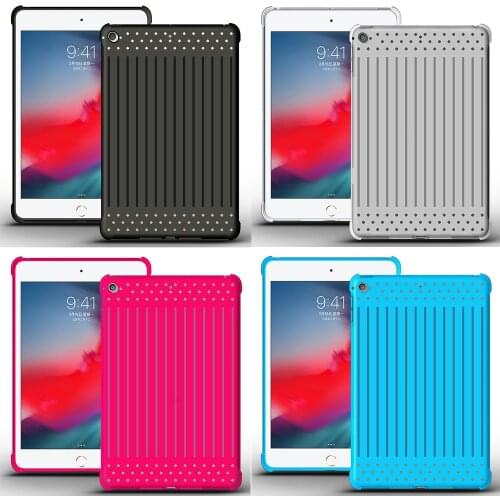 Besegad Soft Ultra-Thin Tablet TPU Protective Case Shell Skin Protector Cover for Apple iPad Mini 5 mini5 Accessories