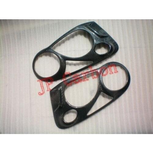 Carbon Fiber Headlight Covers Eyebrows Eyelids for 2004-2005 Subaru Impreza WRX STi