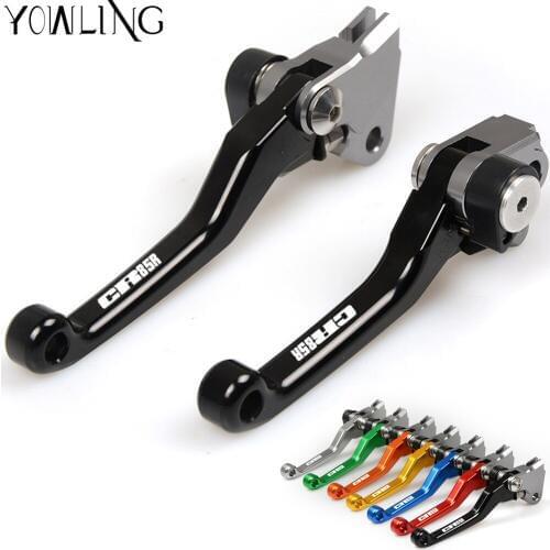 Dirtbike Pit bike CNC Pivot Foldable Clutch Brake Lever For HONDA CB 85R CR85R 1998 1999 2000 2001 2002 2003 2004 2005 2006 2007