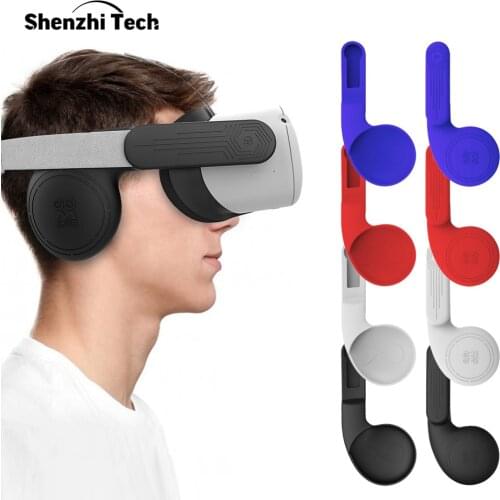 Silicone Ear Muffs for Oculus Quest 2 VR Headset to Enhanced Headset Sound, Quest 2 Accessories Headphone Extension Cover