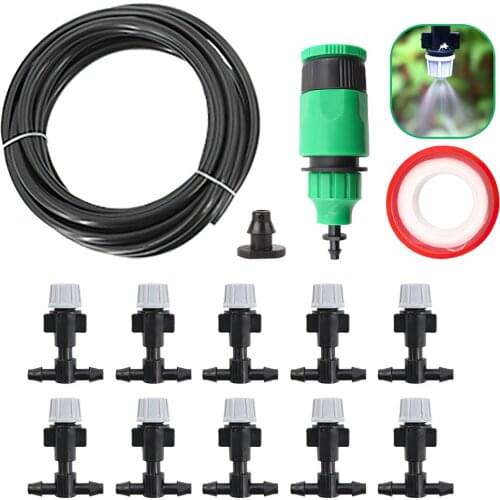 10/20/30M Drip Watering Irrigation System Hose Nozzle Automatic Watering for Flowers Plant Lawn Gardening Tools and Equipment