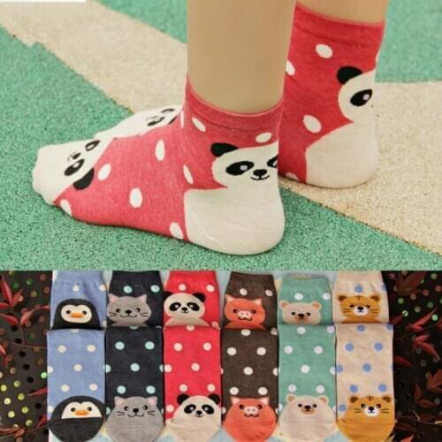 Womens Socks Harajuku 85% Cotton Cute Crazy Happy Cartoon Pink Sweet Funny Novelty Kawaii Cat Alien Unicorn for Girl