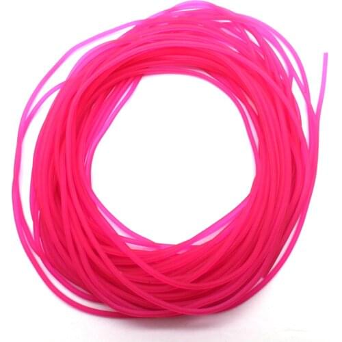 1.6mm rubber solid elastic rubber line 10m rubber line for fishing traditional level round elastic rope tied line fish