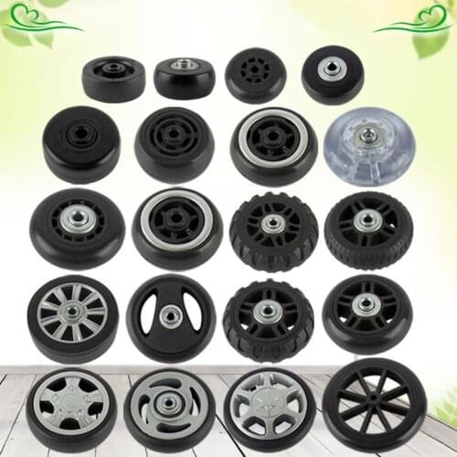 1Pcs Suitcase Wheels Luggage Suitcase Replacement Wheel Axles Diameter 41-80mm Deluxe Repair Deluxe Repair Tool Casters