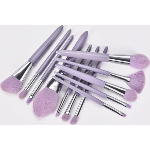 12 PCS Makeup Brushes Foundation Brush Eyeshadow Brush Eyebrow Brush Concealer Brush High Quality Skin-friendly Portable Tools