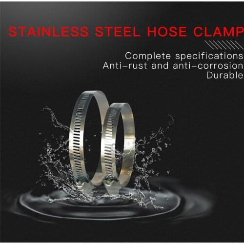 5PCS/Set 6-51mm Mini Clamp Fuel Injection Hose Air Hose Clamps Assortment Kit Diesel Petrol Pipe Clips