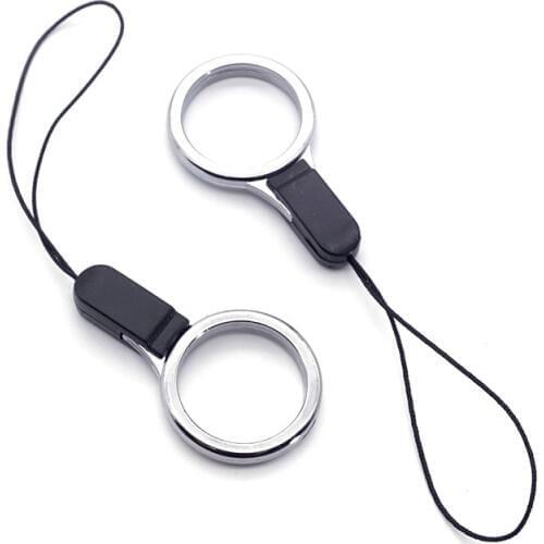 5Pcs/lot Removable rope small finger ring finger rope mobile phone shell anti-lost short lanyard finger hook small rope