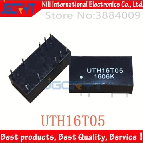 5 Unids/lote Original genuine UTH16T05 straight-in 10-pin network transformer/filter