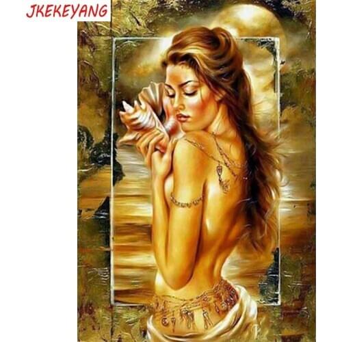 5D Diy diamond painting Sexy woman Diamond Mosaic sale Rhinestone Embroidery cross stitch Y3776