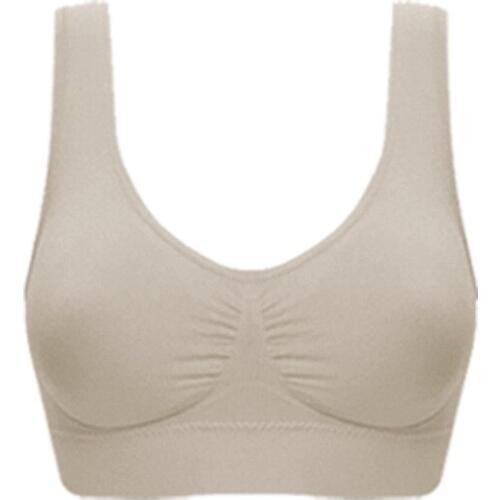 Seamless solid AHH brassiere without pad seamless unlined comfort 5/8 cup strapless bras comfort breathable woman garment