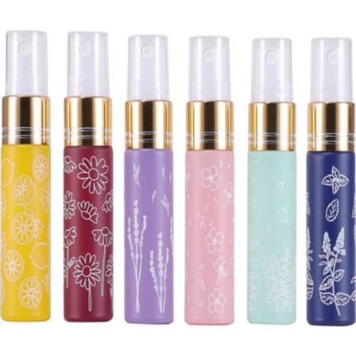 1000pcs/lot 10ML Empty perfume bottles glsss spray bottle Vial sample bottle silver cap C112506