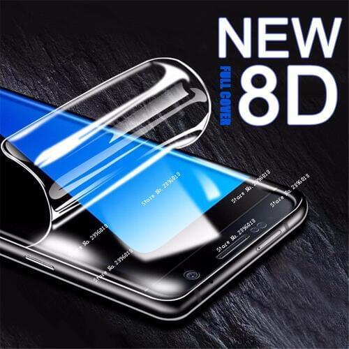 New 8D Full Cover Soft Hydrogel Film For Samsung Galaxy S10 J4 J 4 6 A 6 Plus 2018 Screen Protector For J3 J5 J7 2017 Not Glass