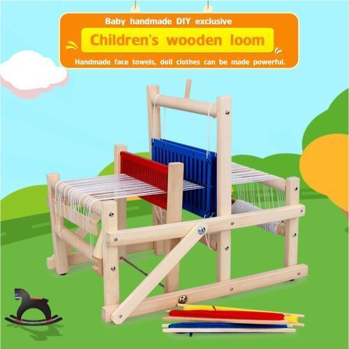 New High Simulation Childrens Looms Toys Baby Handmade Diy Woven Toys Looms Kindergarten Teaching Aids Creative Gifts