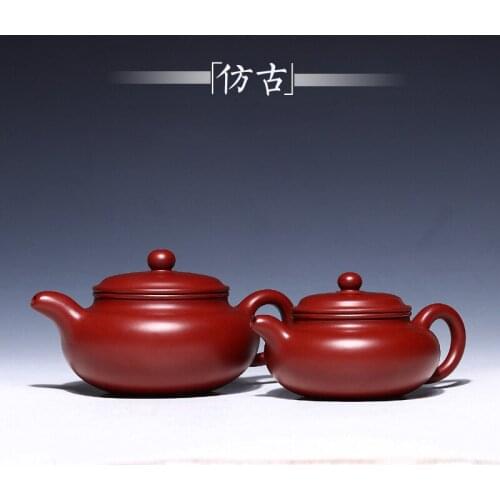 Wholesale custom yixing all hand recommended antique teapot famous ore dahongpao two mixed batch