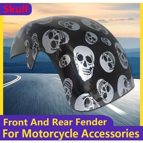 Skull For Citycoco Electric Scooter Plastic Parts Citycoco Fender Shell Flaps Front and Rear Fender Mudguards