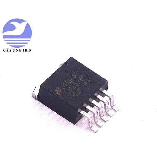 CFsunbird 10PCS LM2596S-ADJ TO-263 LM2596S LM2596 150 kHz 3A Step-Down Voltage Regulator
