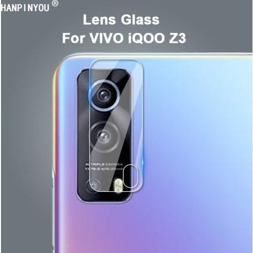 For ViVO IQOO Z3 6.58" Clear Ultra Slim Back Rear Camera Lens Protector Cover Soft Fiber Tempered Glass Protection Film