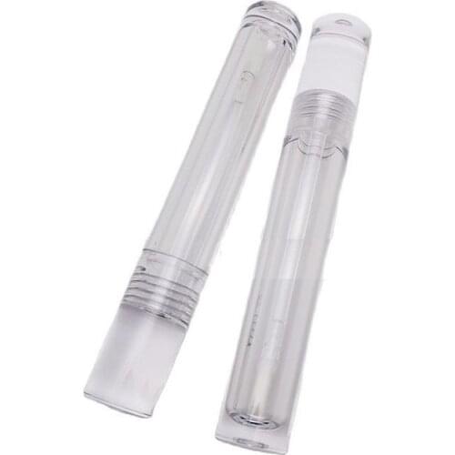 Clear Lip Gloss Tube Packaging 5.5 ML Lipstic Empty 10/25/50/100 Pieces Transparent Clear Lip Gloss Tube With Wand Containers