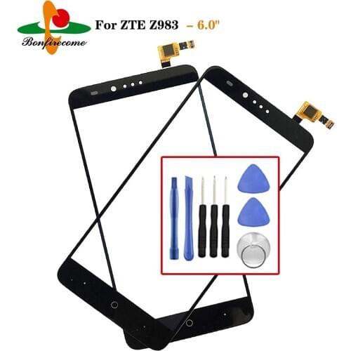 Touch Screen Panel For ZTE Blade X Max Z983 Touch Front Glass Sensor Digitizer Panel Lens